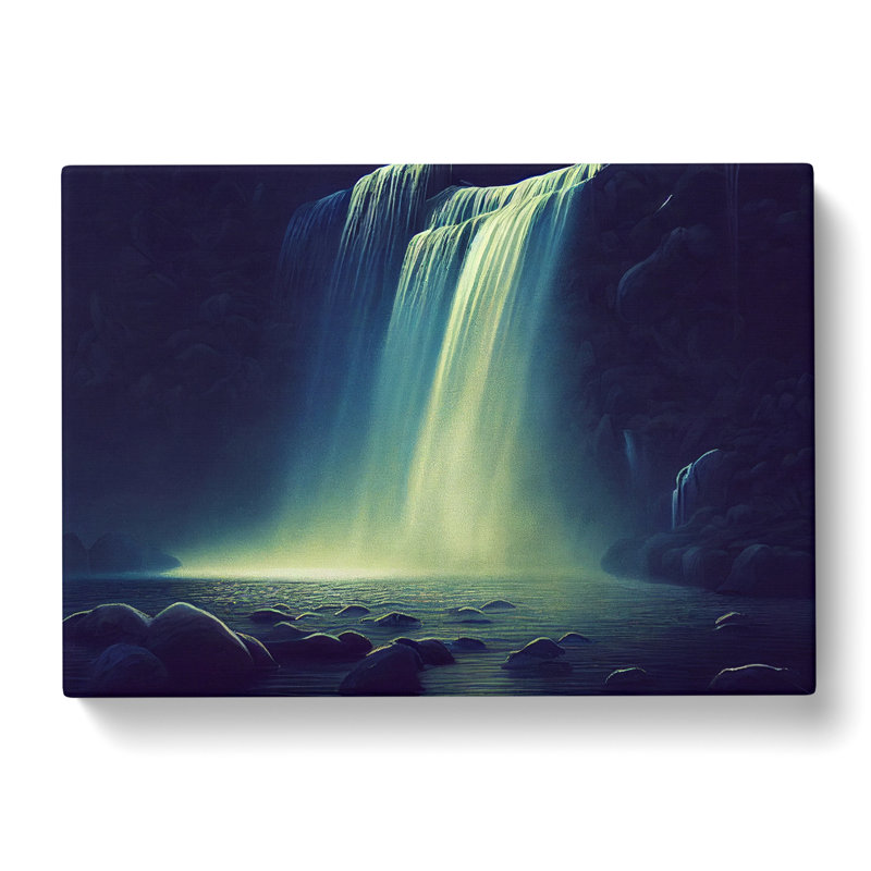 Royal Waterfall - Wrapped Canvas, 35cm H x 50cm W x 3cm D