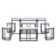 Besfort 6 - Person Dining Set-1895760747