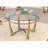 Céline Glass Single Coffee Table