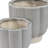Aedin Stoneware Planters Garden Trend Modern Decorative Containers For Indoor Outdoor Display Set Of 2-119558779