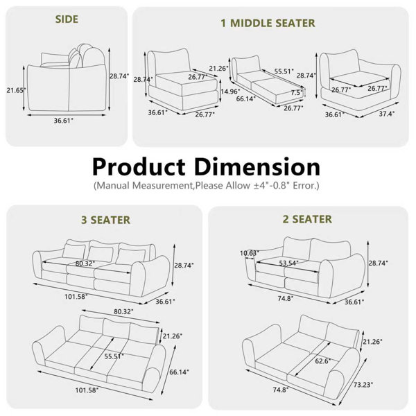 Dimensions du produit