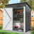 5 ft. W x 3 ft. D Metal Lean-To Tool Shed