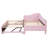 Twin Size Upholstered L-Shaped Upholstered Daybed With Pop Up Trundle-900936883