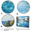" River Azure Mirrors I "-407050211-407050210
