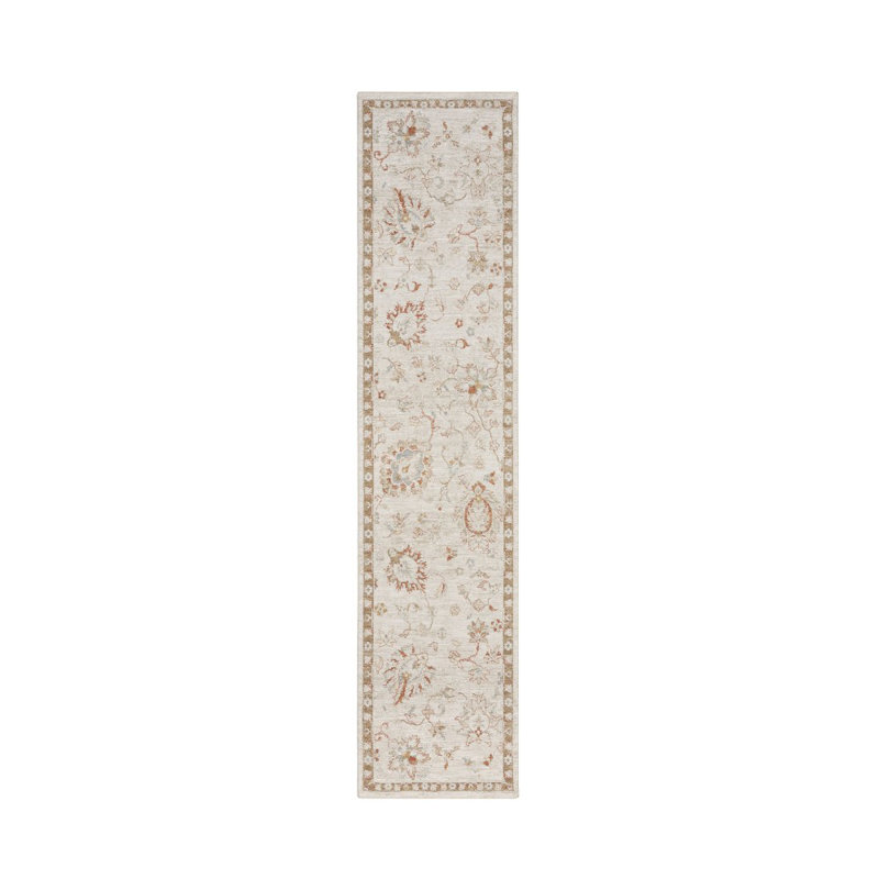 Tapis de couloir 10 pi Ivory Floral