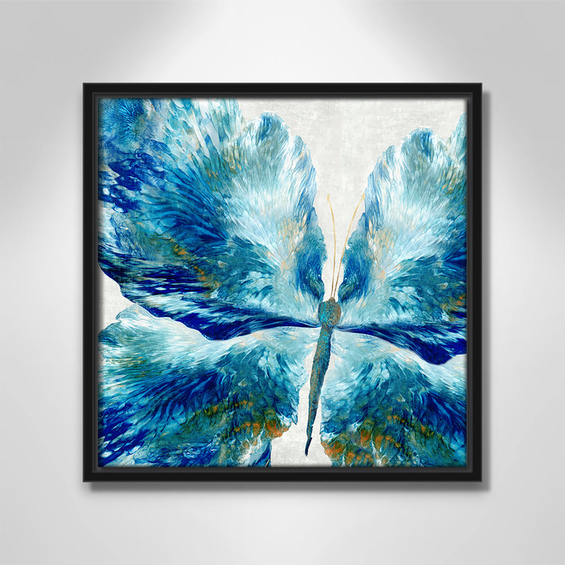 Take Flight Print by Eva Watts, Black, 13.5" H x 13.5" W