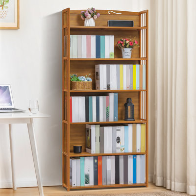 Bibliothèque de rangement en bambou Kambrina
