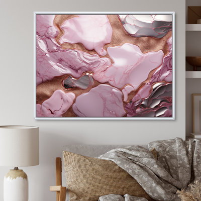 «Aeral View Of Pink Cloud Universe», art abstrait, impressions sur art mural
