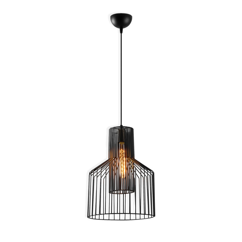 Luminaire suspendu géométrique unique à 1 lumière Boutelle