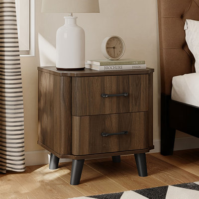 Table de chevet 19,5 po Mid Century