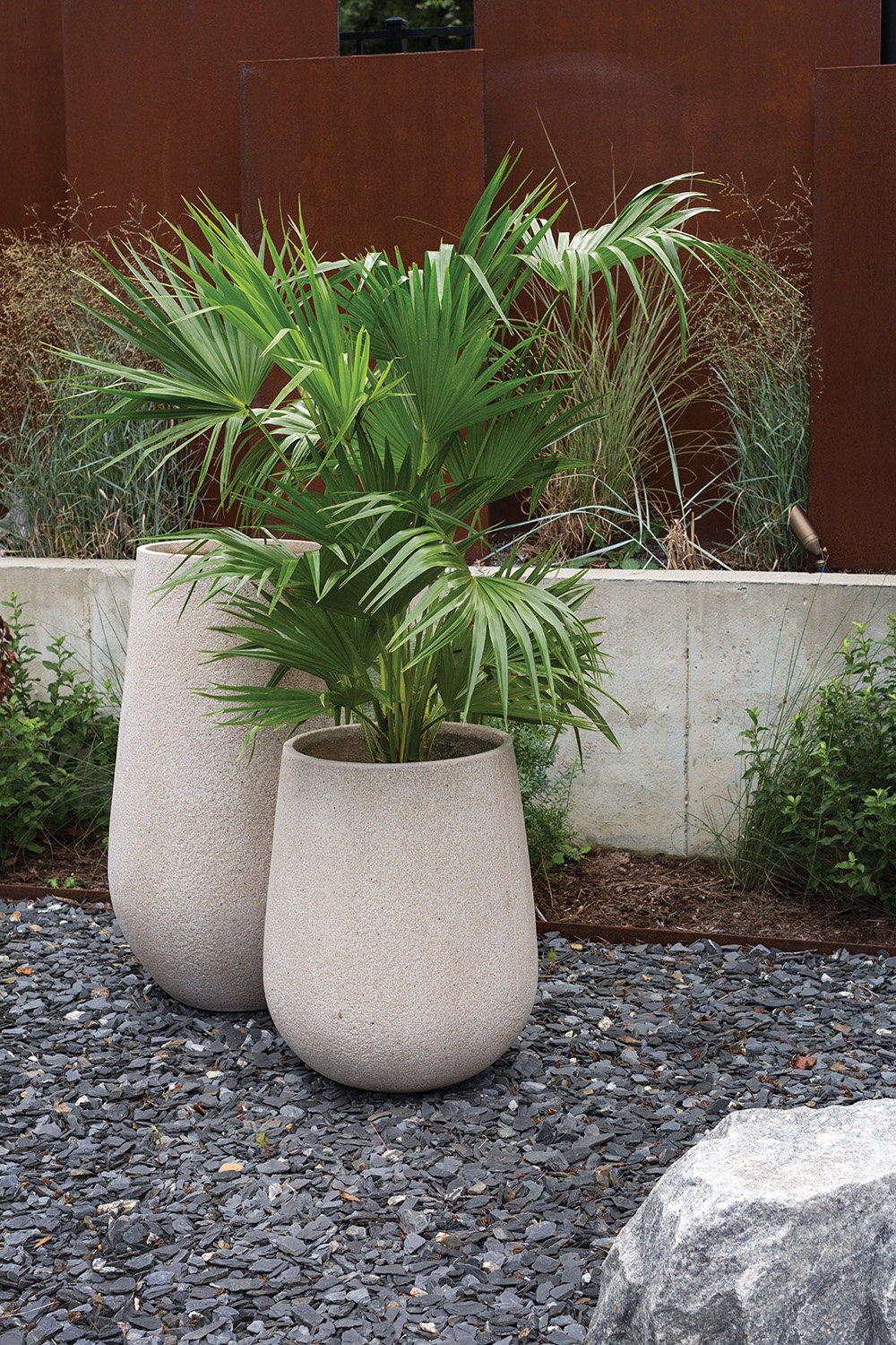 Audrina 23" Pot Planter, 27" H x 21.75" W x 21.75" D