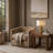 Leland 1-Light Brushed Gold Table Lamp