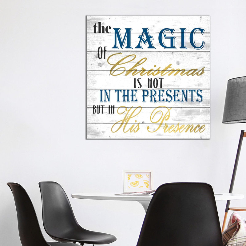 The Magic Of Christmas by Kimberly Allen - Wrapped Canvas Gallery-Wrapped Canvas Giclée, 93.98 cm H x 93.98 cm W