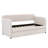 Upholstered Daybed Sofa Bed With Trundle Bed-1872342390