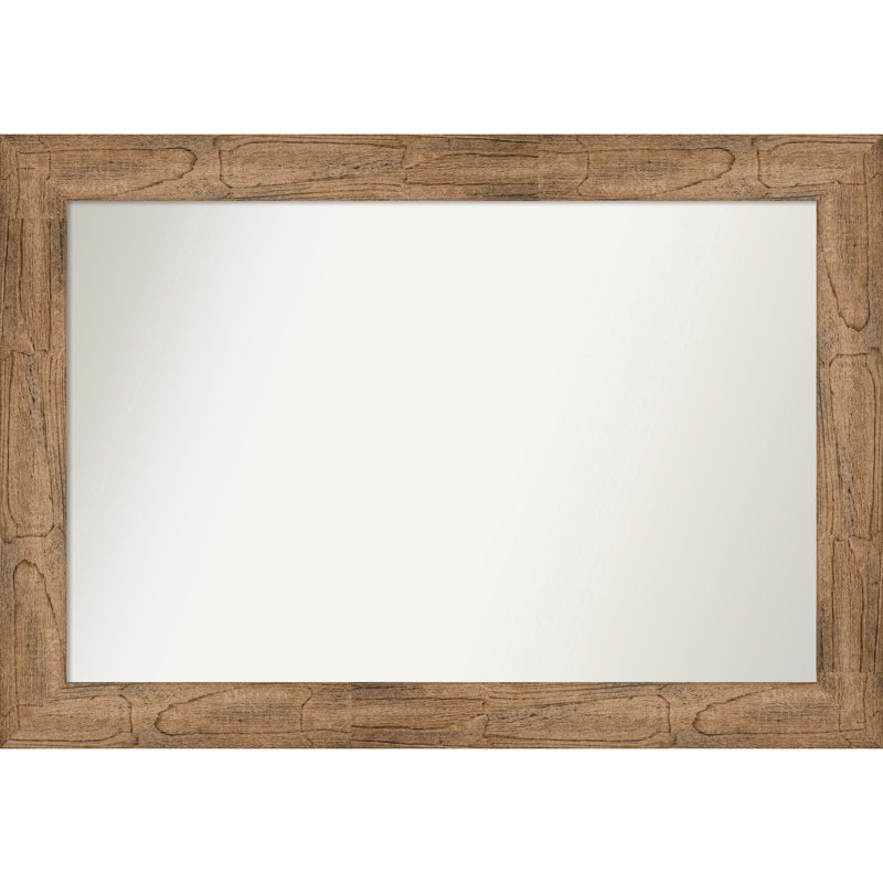 Timmy Solid Wood Wall Mirror, Rectangle, 27.5" x 39.5"