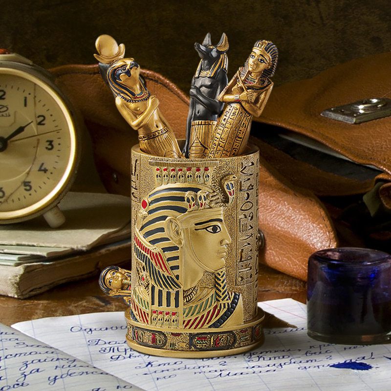Récipient à stylo Kristophop Pharaon