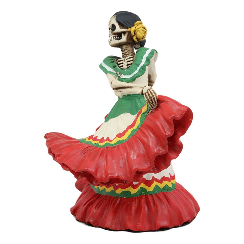 Figurine dia de los coussin muertos danza de dama journée du Merola