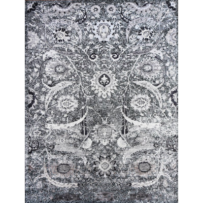 Handmade Wool Floral Area Rug