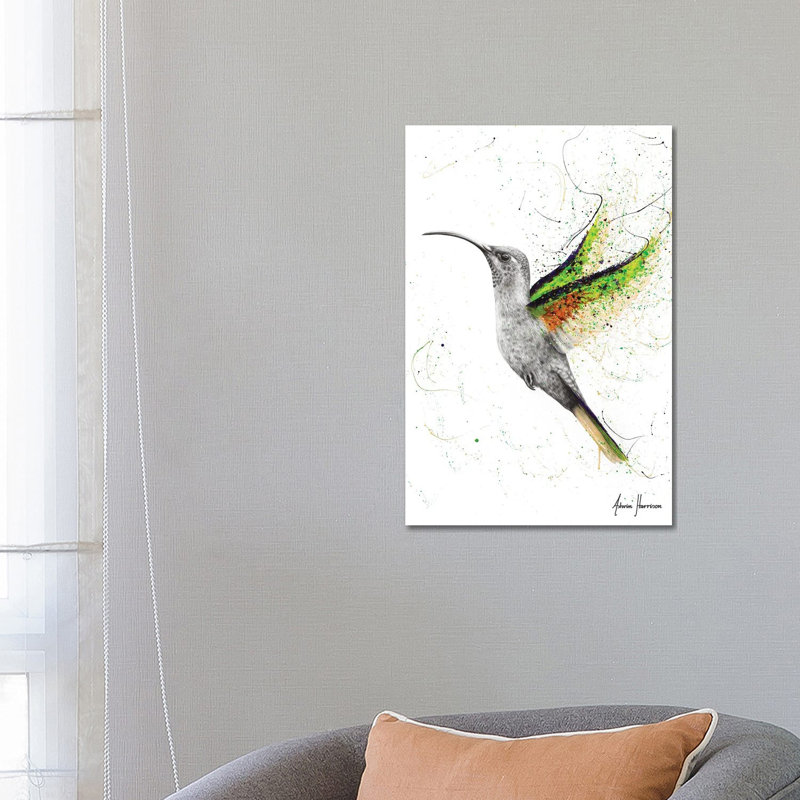 Hero Hummingbird by Ashvin Harrison - Wrapped Canvas Gallery-Wrapped Canvas Giclée, 66.04 cm H x 45.72 cm W x 3.175 cm D