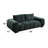 Green Chenille Loveseat-1146027419