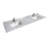 80'' Marble Double Bathroom Vanity Top with Sink