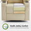 Petit fauteuil inclinable électrique avec massage et chaleur pour personnes âgées Caliah-819472200