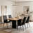 Leather Dining Chairs Set of 4