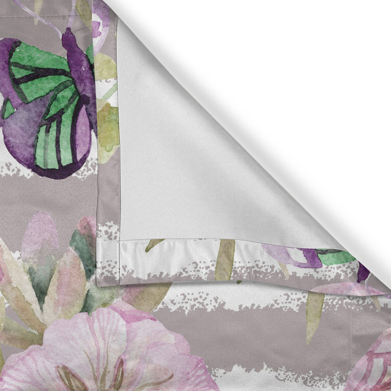 Semi Sheer Curtain Pair