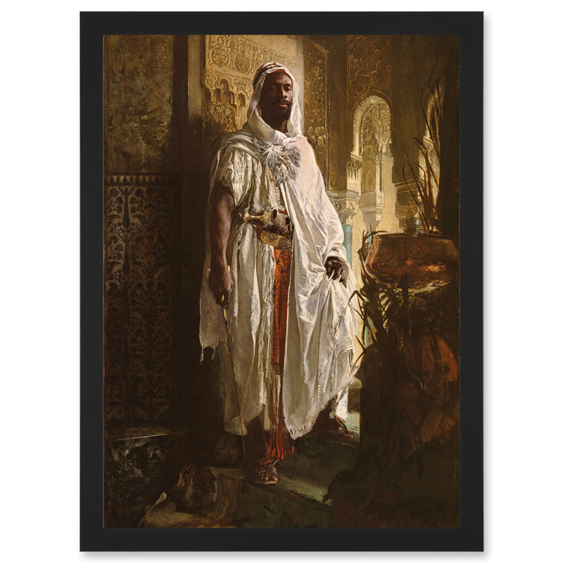Painting Charlemont The Moorish Chief - Single Picture Frame Print, 45.5m H x 33cm W