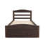 Structure de lit simple 36 po x 41 po avec tiroir de rangement et support à lattes de bois sans sommier-1524923564
