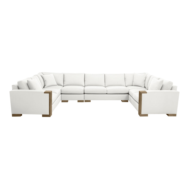 Abingdon By Michael Weiss Upholstered Sectional Symmetrical, Tommy Snow, Hampton