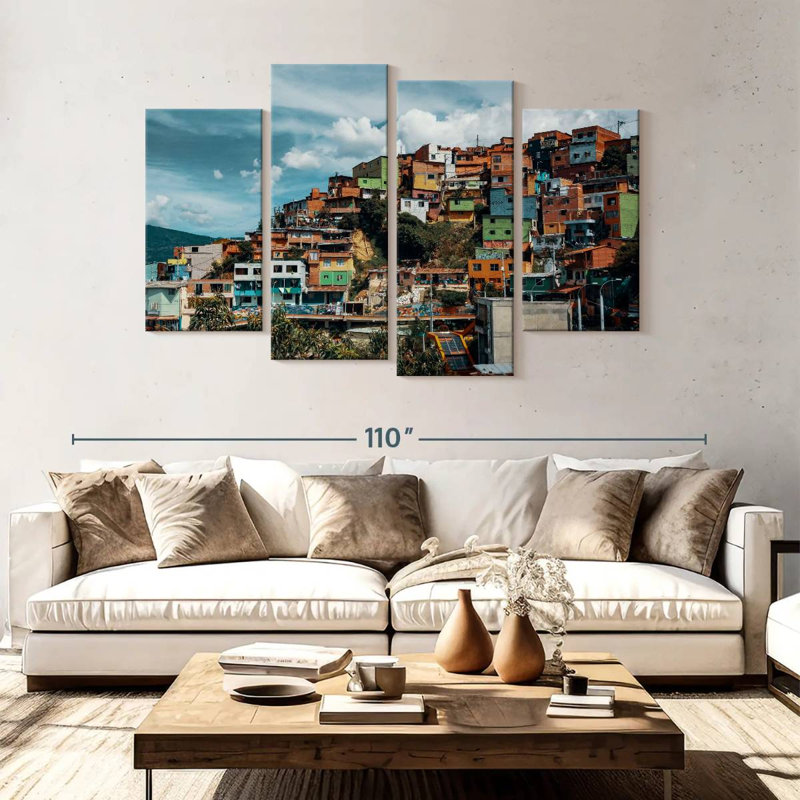 Nicci Medellin Homes, 54" H x 84" W