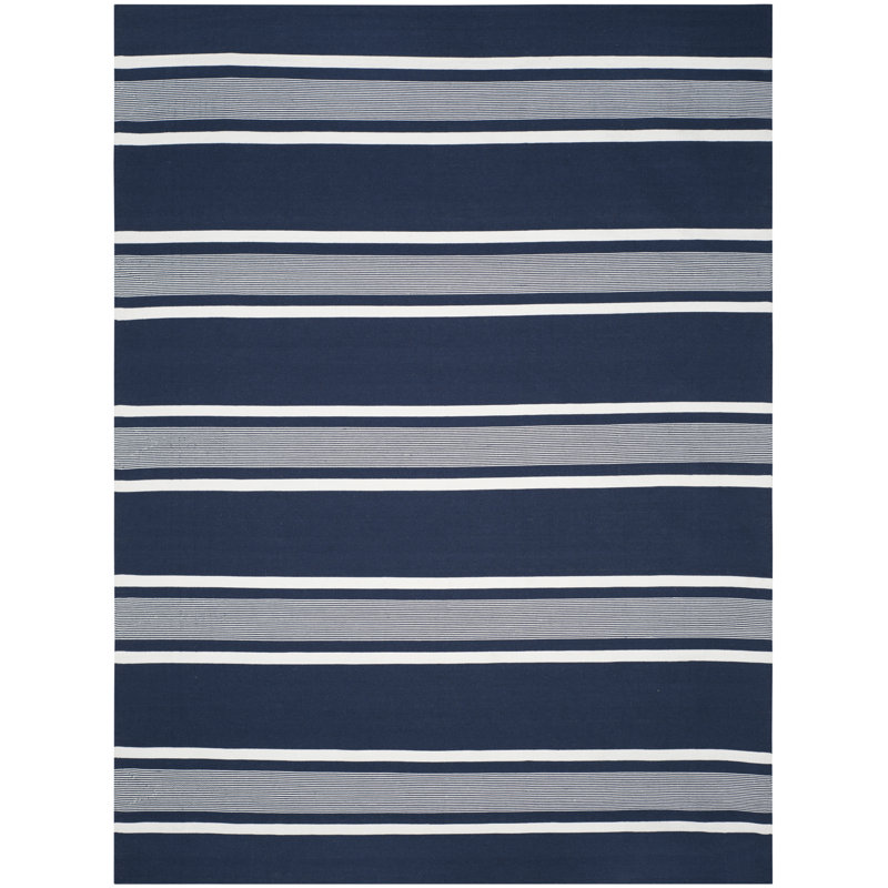 Ralph Lauren Harborview Stripe Performance Striped Rug, Rectangle 5' x 8'