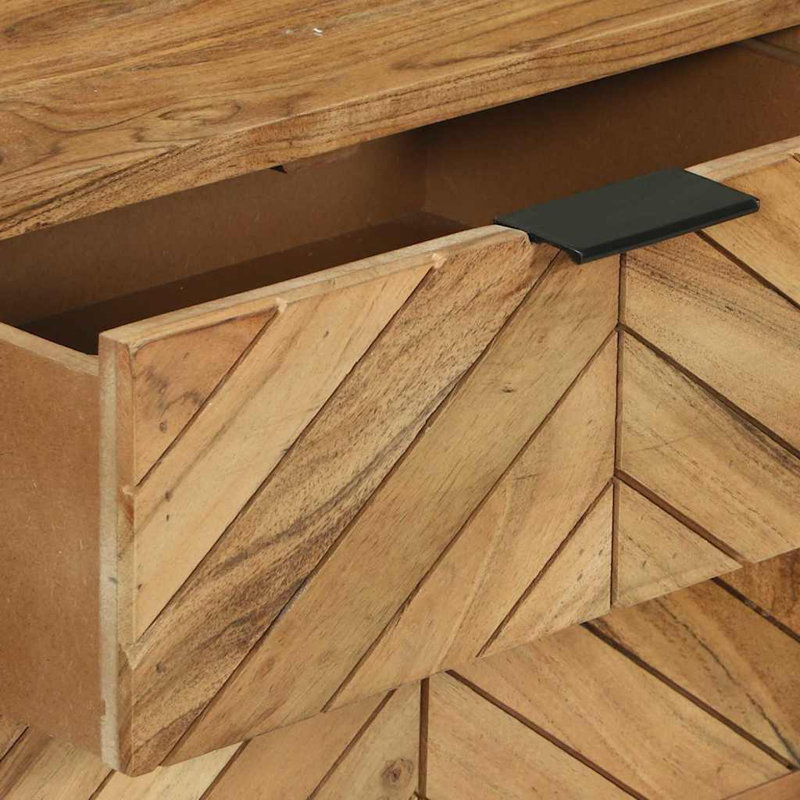 35cm Solid Wood Console Table