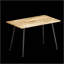 Table de salle à manger Modern
