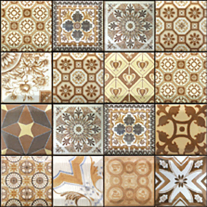 30.5cm W x 30.5cm L PVC Peel and Stick Field Tile