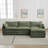 Redenius 4-Piece 112'' Upholstered L-Shape Sectional-1169641727