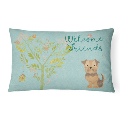  Coussin intérieur / extérieur Welcome Friends