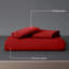 Microfiber Solid Colour Duvet Cover Set-119208093-119208096