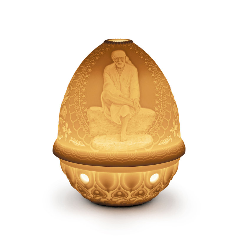 Lithophane Sai Baba 4.72" Novelty Light