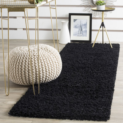 Baldev Shag Performance Solid Color Rug