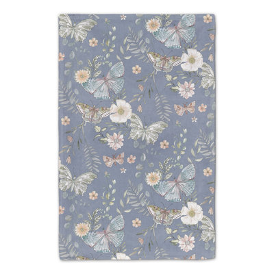 Cotton Floral Tea Towel Kitchen Towel