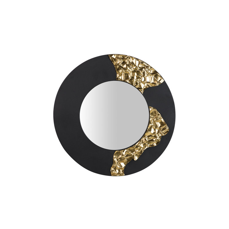 Metal Round Mirror, 70cm x 70cm