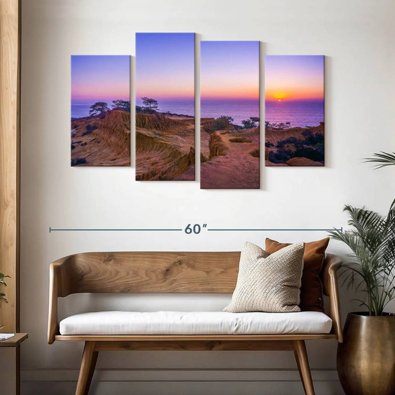 Gillard Torrey Pines Sunset, 32" H x 52" W