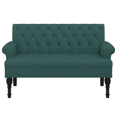 Cioeta 47” W Small Loveseat, Fabric Chesterfield Sofa, 2 Seater Couch for Living Room