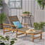Chaise longue Hampton Wood + Wicker-1257378231-1257378185