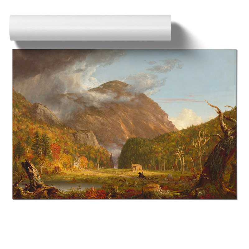 Notch Of The White Mountains by Thomas Cole - No Frame Painting, 30cm H x 42cm W x 0.1cm D