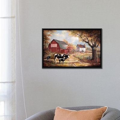 «Memories on the Farm», reproduction sur toile