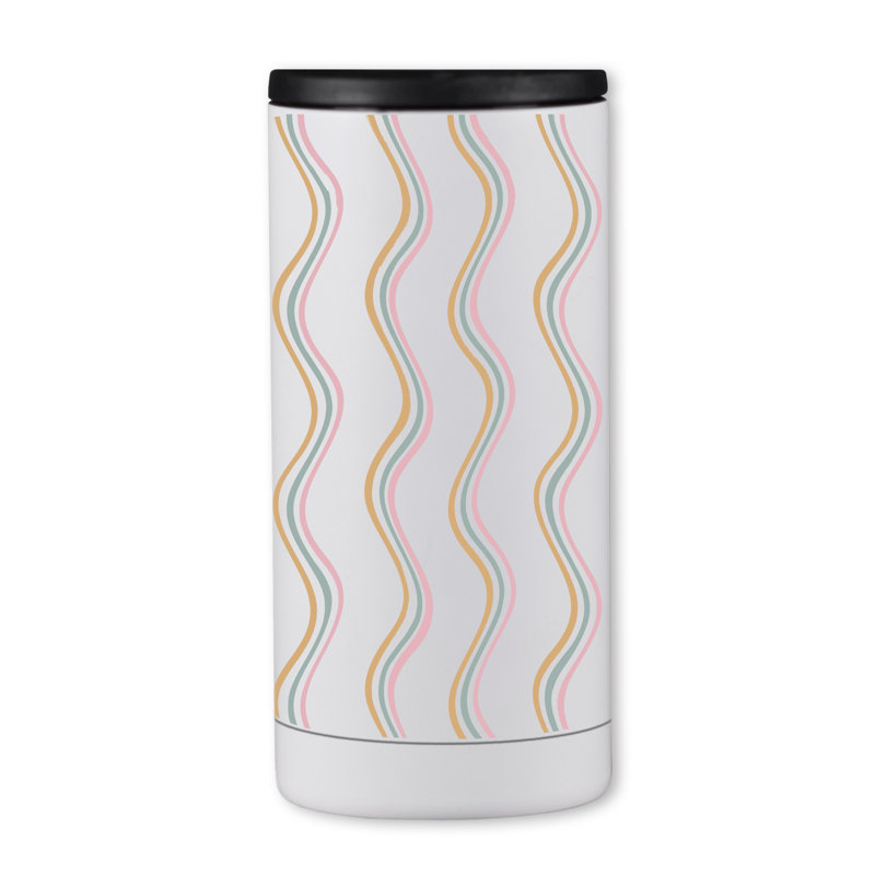 Rayures ondulées modernes 12 oz manchon pour boisson