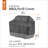 Classic Accessories Veranda FadeSafe 26 in. W x 74 in. D Grill Cover